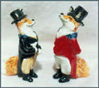 "Fox Wedding Cake Toppers"